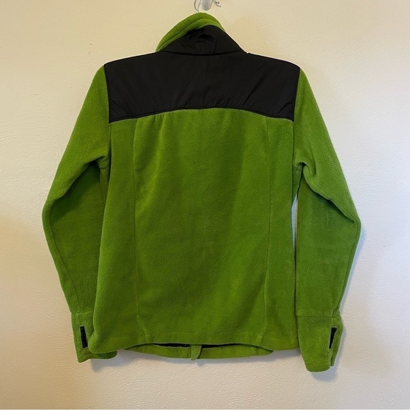 Columbia Women’s Green Fleece Zip Up Jacket - Picture 2 of 8